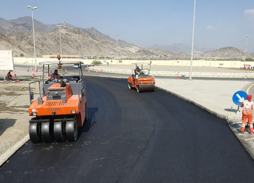 Annual Maintenance Asphalt Internal Roads Works In Wadi Sahem Fujairah
